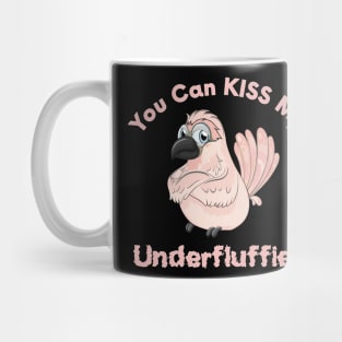 Moluccan Cockatoo Parrot Kiss Underfluffies Mug